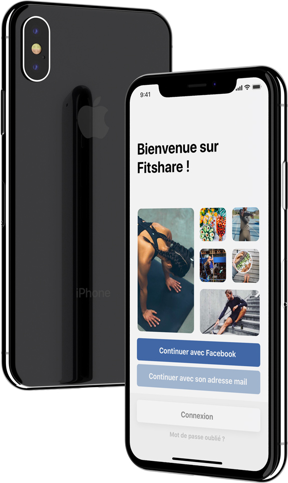 Fitshare application iOS